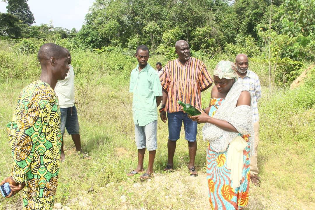 Field visit and land assessment for vanilla production